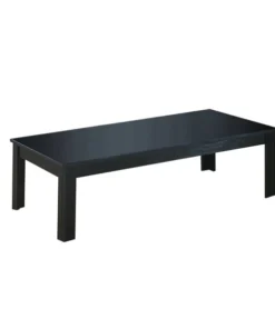 Monarch Specialties Dining Table - 36"X 60" / Espresso / Black Metal