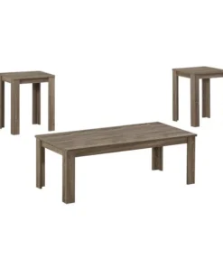 Monarch Specialties Dining Table - 36"X 60" / Espresso / Black Metal