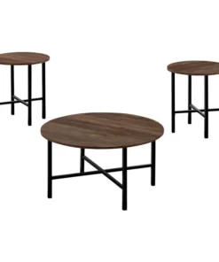 Monarch Specialties Dining Table - 36"X 60" / Grey / Chrome Metal