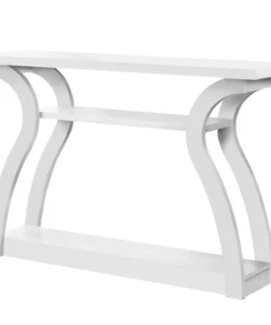 Monarch Specialties ACCENT TABLE - 47"L / WHITE HALL CONSOLE
