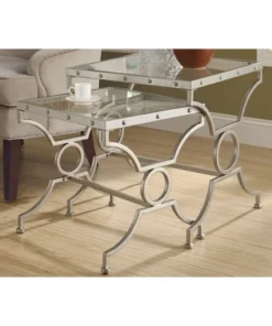 Monarch Specialties Dining Set - 3Pcs Set / Natural With A 36"Dia Drop Leaf