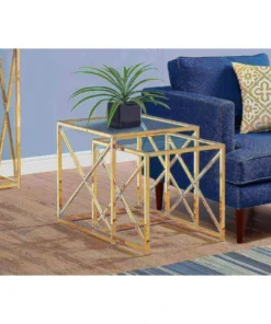 Monarch Specialties Dining Set - 5Pcs Set / Espresso / Silver Metal