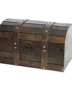 Vintiquewise Old Style Barn Wood Trunk