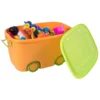 Basicwise Toy storage box small Orange