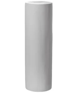 Uniquewise Decorative Modern Fiberglass Pillar Column Flower Stand Cylinder Shape Pedestal, 40 inch