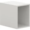 Lorell White Single Cubby Storage Base Adder Unit