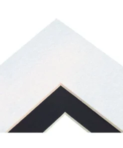 Sax Exclusive Die-Cut Mat Boards, 11 x 14 Inches, White Pebble, Pack of 10 PK