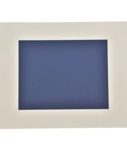 Sax Exclusive Die-Cut Mat Boards, 16 x 20 Inches, White Pebble, Pack of 10 PK