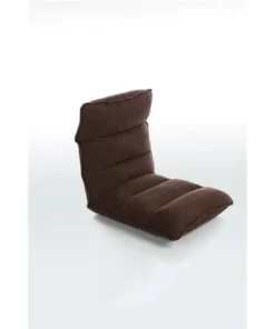 Sekkusu Furniture Tyson Adjustable Fabric Gaming Chaise Lounge Chair - Brown