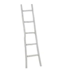 Aspire Home Accents 6008 5 ft. Dora Decorative Ladder; White