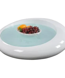 Best Master Furniture C1234 Contemporary High Gloss Coffee Table; White