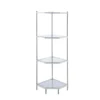 Highboy Royal Crest 4 Tier Corner Shelf