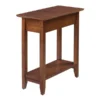 Convenience Concepts American Heritage Flip Top End Table - 7105059MG
