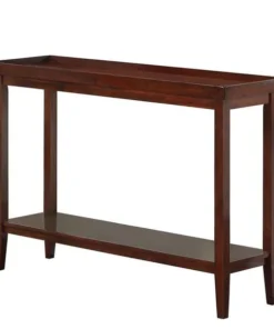 Convenience Concepts 501099ES Ledgewood Console Espresso Table
