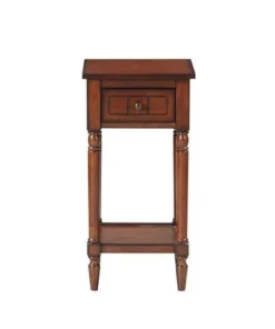 Convenience Concepts 6052201MG French Country Khloe Accent Table - Mahogany
