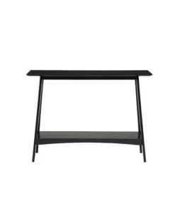 Convenience Concepts 501199BL Alpine Console Table; Black - 44 x 16 x 32 in.