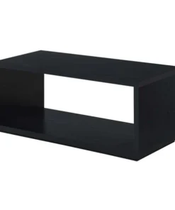 Convenience Concepts 111288BL Northfield Admiral Coffee Table; Black - 42 x 18 x 18 in.