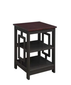 Convenience Concepts 203245ES Town Square End Table; Espresso
