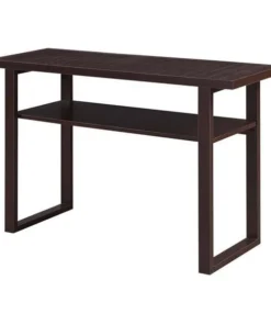 Convenience Concepts 151799ES Shoreline Console Table; Espresso - 45.75 x 15.75 x 29.5 in.
