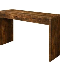 Convenience Concepts 111091BDW Northfield Hall Console Table & Desk; Brown