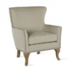 Dorel Living DA7903S-BG Reva Accent Chair; Beige