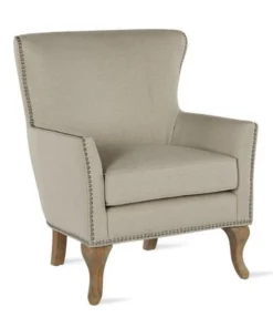 Dorel Living DA7903S-BG Reva Accent Chair; Beige
