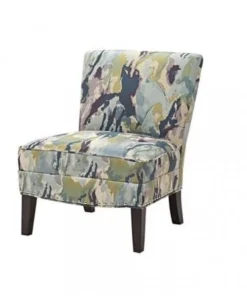 Madison Park FPF18-0052 Hayden Slipper Accent Chair - Blue