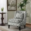 Madison Park FPF18-0516 Waverly Swoop Arm Chair; Grey