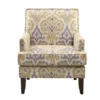 Madison Park MCC100-0001 Colton Track Arm Club Chair - Grey Multi