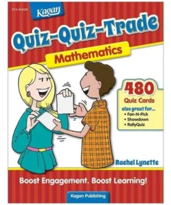 Kagan Publishing KA-BQQM Quiz-Quiz-Trade Mathematics - Grade 2-6