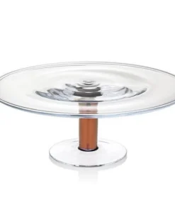 Godinger 99568 16 in. Mandril Copper Cake Stand