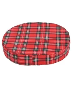 Road2Recovery AZ-74-5009-18RP Donut Cushion - Red Plaid; Large