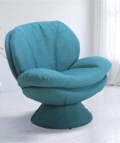 Relax-R PORT300150UPH Leisure Accent Chair; Turquoise Blue