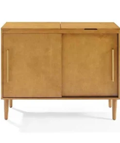 Templeton 34.5 x 44 x 18 in. Everett Media Console in Acorn