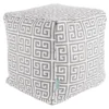 Majestic Home 85907236037 Gray Towers Small Cube - 17 x 17 x 17 in.