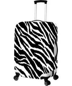 Long Lasting Luggage Zebra-Primeware Luggage Cover - Small