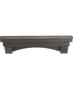 Jensendistributionservices 60 in. The Hadley Shelf or Mantel Shelf Cottage Distressed Finish; Cottage