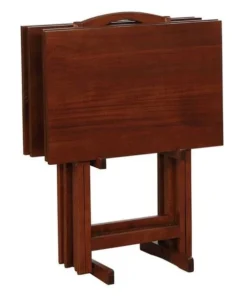 Powell 14A1240 Hazelnut Tray Tables