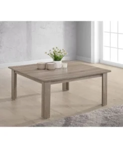 Progressive Furniture T177-48 17 x 36 x 36 in. Barry Square Cocktail Table - Dark Taupe