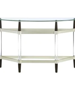 Progressive Furniture T590-05 Michigan Ave Lucite Sofa Console Table
