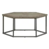 Progressive Furniture T379-01 Adison Cove Ash Blonde Hexagon Cocktail Table