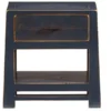 Progressive Furniture A712-69N Bedroom Nightstand; Navy Blue