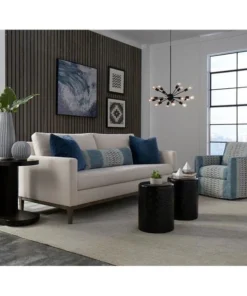 Progressive Furniture T512-29 Living Room C Table; Sepia