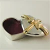 Designer Jewelry WHHEARTBOX Silver and Gold Trinket Box Heart box