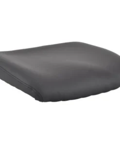 Lorell LLR86213 Bonded Leather Padded Seat; Black