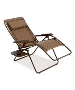 Westfield Outdoor 212355 Four Seasons Gravity Chair; Brown