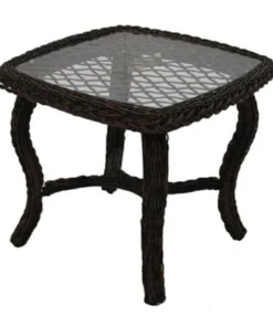 Patio Master 230249 21 x 21 in. Four Seasons Courtyard Bermuda End Table