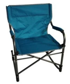 Zenithen 258748 Four Seasons Courtyard Rock Director Chair; Red & Teal