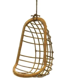 Twos Company 6204 Hanging Rattan Chair