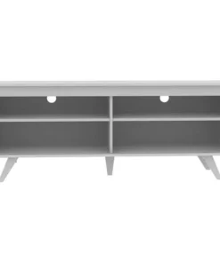 Walker Edison Furniture Co Walker Edison W58SCCWH 58 in. Wood Simple Contemporary Console - White